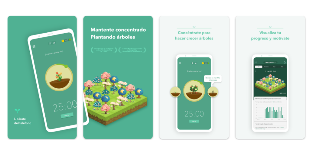 App Forest: apps Android para manter o foco